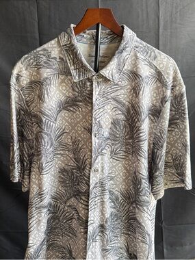 Tommy Bahama Supima Cotton Islandzone Short Sleeve Button-Down XXL